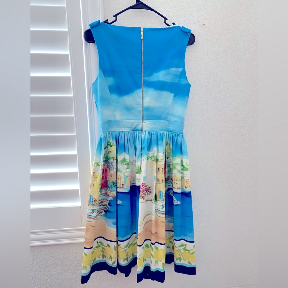 SOLD***Kate Spade 'Elza' Dress Capri Landscape Lemons! - Picture 3 of 9